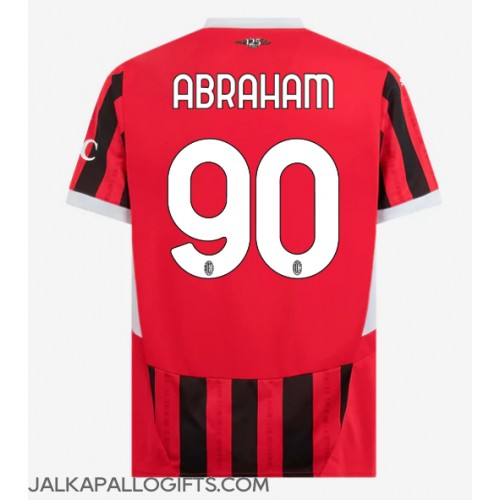 AC Milan Tammy Abraham #90 Kotipaita 2024-25 Lyhythihainen